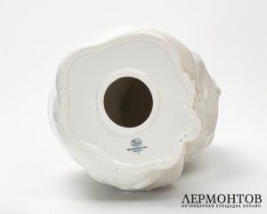 Статуэтка «Белый персидский кот». Фарфор, Hutschenreuther, Германия, 1970-е годы