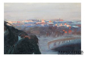 Картина. Петр I наказывает солдата. Нач. XX в. Неизвестный художник. Холст, масло.