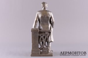 Скульптура Ленин. Силумин. СССР, 1970-е.