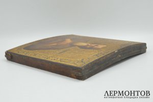 Икона Святой Василий блаженный. Российская Империя, Переславль-Залесский, 1873 г.