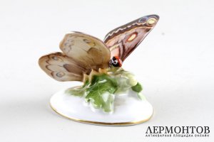 Статуэтка Бабочка. Фарфор, роспись. Германия, Rosenthal, 1921 г.