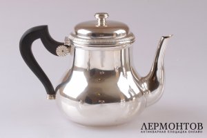 Чайный и кофейный сервиз ESCHWEGE. Серебро 950 пробы. Франция