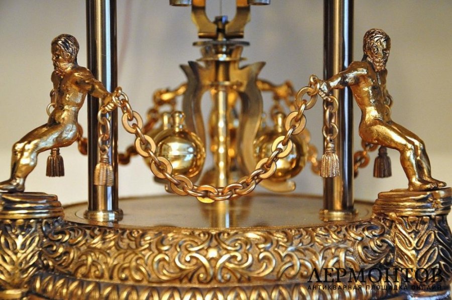 Часы "Kern". Бронза. Раритет. Германия