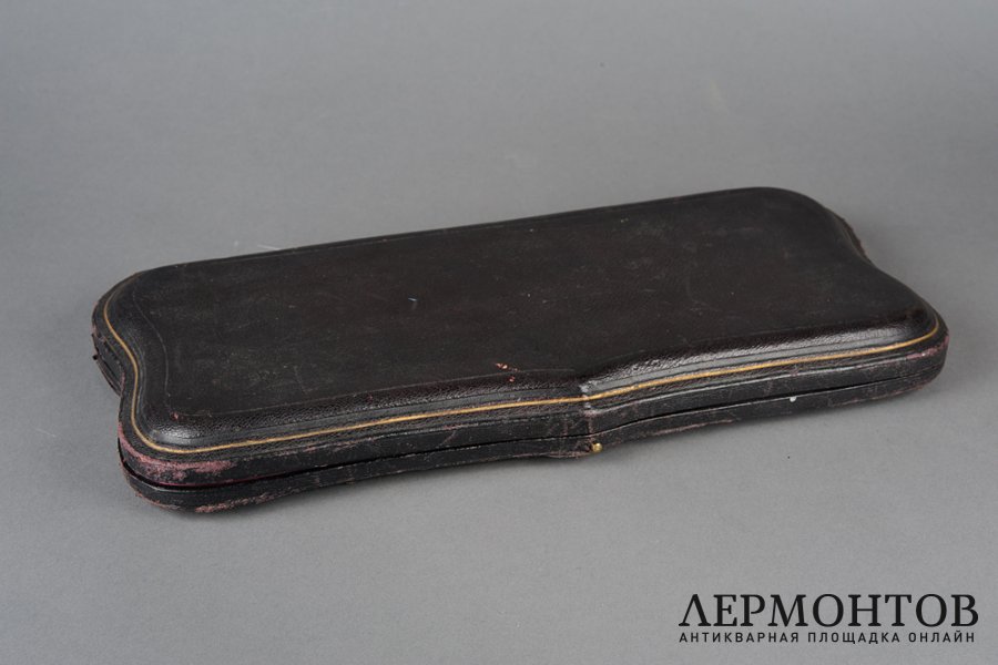 Кабинетный набор. Англия, ювелирная фирма M. Rhodes  Sons Ltd, 1900-е гг. Латунь.