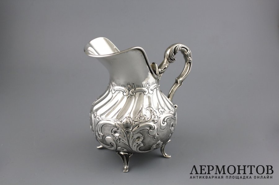 Большой молочник. Серебро 925 пробы. Европа, нач. XX в.