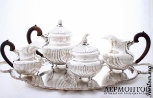 Чайный сервиз. Серебро 925. Португалия