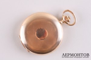 Часы мужские карманные International Watch Co. Золото 585. Швейцария, 1900е-1920е