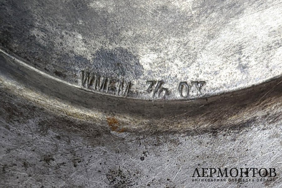 Ваза для фруктов в стиле модерн. Серебрение. Германия, WMF, 1886-1903.