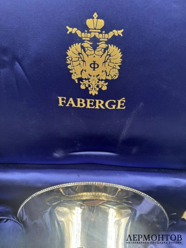 Ведро для шампанского. Серебро 925 пробы, Faberge
