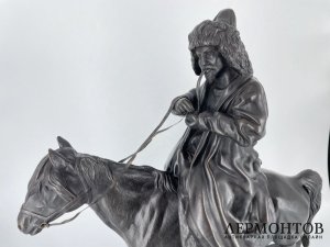 Скульптура Киргиз. Каслинский завод, 1895 г. Чугун.
