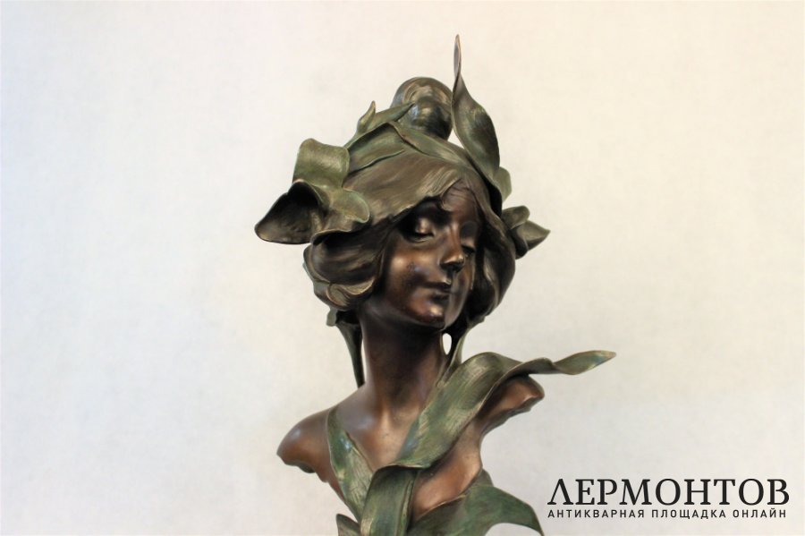 Скульптура. Флора. Бронза. Julien Causse. Франция.