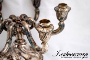 Подсвечник на 6 свечей. Германия. Антиквариат