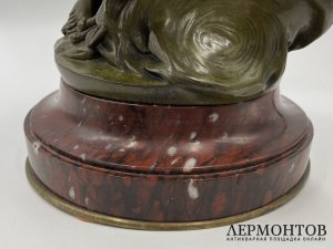 Скульптура Меркурий. Франция, Пигаль, 1870-е гг. Бронза, мрамор.