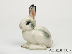Статуэтка «Кролик». Фарфор, Eschenbach, Германия, 1947–1953 годы