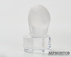 Статуэтка «Медведь». Матовое стекло, Goebel, Германия, 1980-е годы