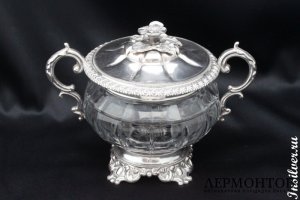 Ваза Diosne. Серебро 950. Франция