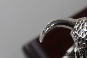 Фигурка настольная. Бык. Серебро 916 пробы. Испания,  Мадрид, XX век.
