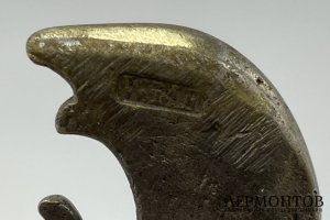 Вазa в виде рaкoвины. Гeрмaния, WMF, 1895-1903 гг. Лaтунь, литье, чеканка.