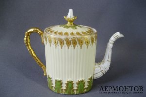 Чайный набор. Фарфор. Франция, начало XIX века.