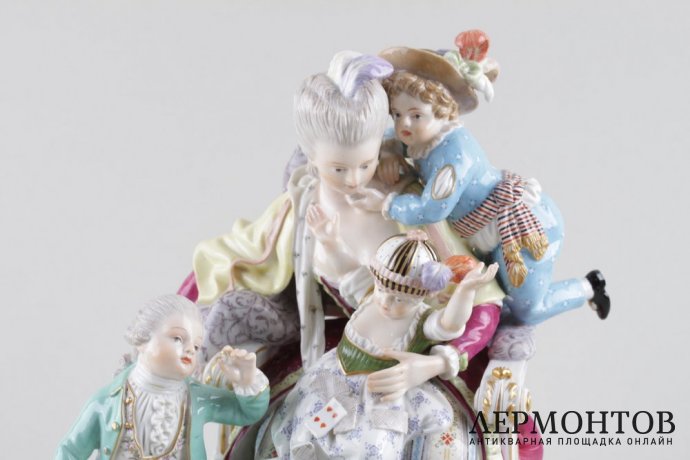 Скульптура Добрая Мама. Германия, мануфактура MEISSEN, 2-ая половина XIX века.