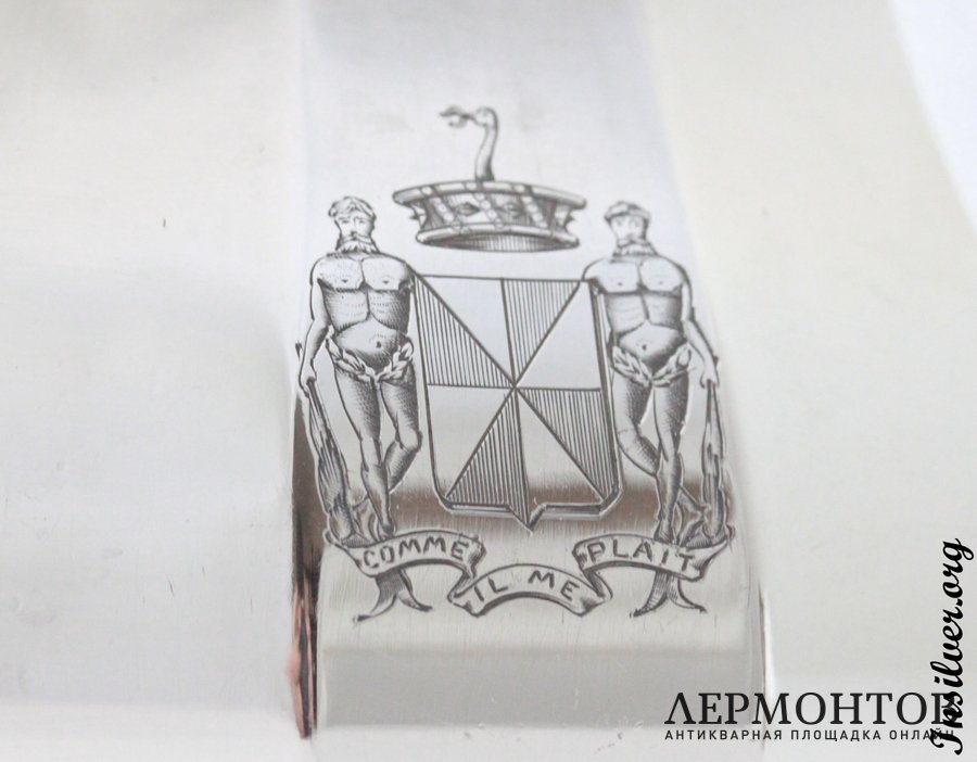 Чайно-кофейный сервиз Henin. Серебро 950. Франция