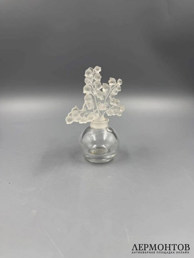 Флакон для духов «Clairefontaine». Хрусталь, Lalique, Франция, 1960–1980 годы