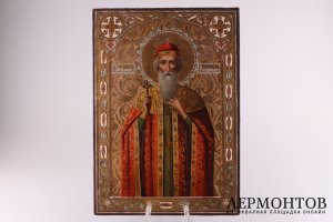 Икона Князь Владимир. Россия, конец 19 в.