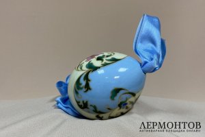 Яйцо пасхальное. Россия, ИФЗ, кон. 19 в. Фарфор.