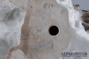 Статуэтка Болонка. Германия, Мейсен, середина 19 в. Фарфор, роспись.