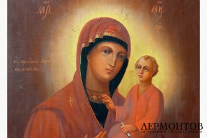 Экспертиза. Икона храмовая. Богоматерь Тихвинская. Россия, вторая пол. XIX в. Масло
