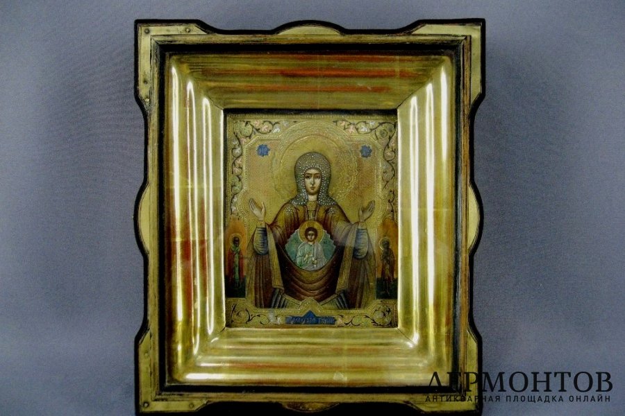 Абалакская икона Знамение Божией Матери. Российская Империя.