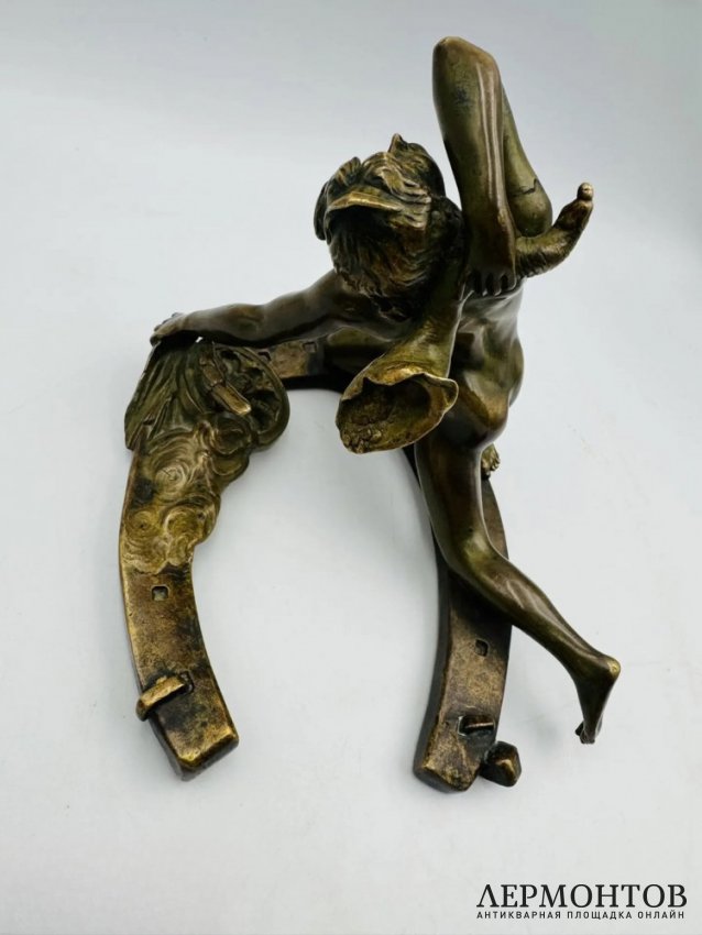 Скульптура «Фортуна» в стиле ар-нуво. Бронза, скульптор Charles Tabora, Франция, 1-я треть 20 века
