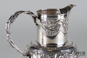 Кувшин для воды. Серебро 800 пробы. Португалия, 1886-1938 гг.