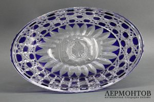 Ваза для фруктов. Хрусталь. Германия, Nachtmann, 1970-80е гг.