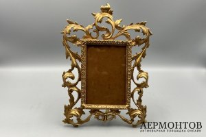 Рамки для фотографий в стиле Модерн. Франция, перв. треть 20 в. Бронза.