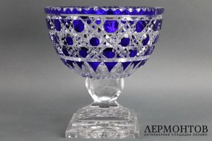 Ваза для фруктов. Хрусталь. Германия, Nachtmann, 1970-80е гг.