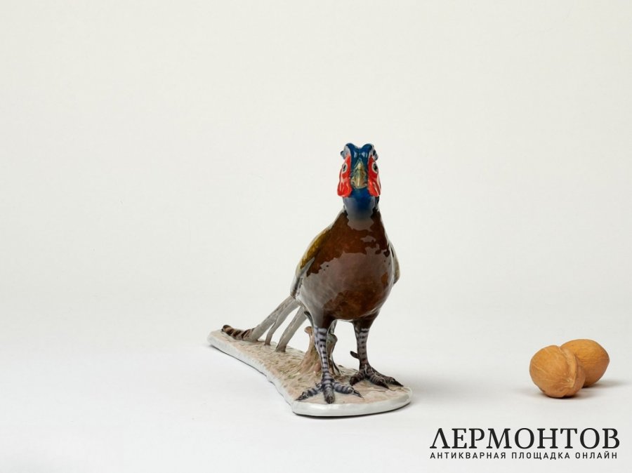 Статуэтка «Фазан». Фарфор, Rosenthal, Германия, 1980-е годы