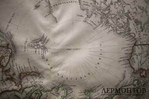 Карта. Российская империя в Европе, Азии и Америке. 1860г. Чивелли. 