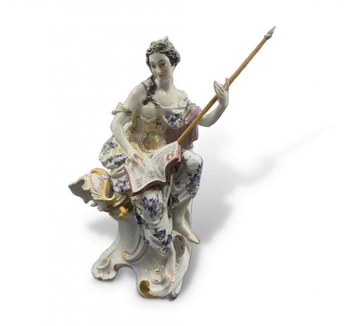 Скульптура «Муза Каллиопа». Фарфор, Meissen, И. И. Кендлер, Германия, 2012 год
