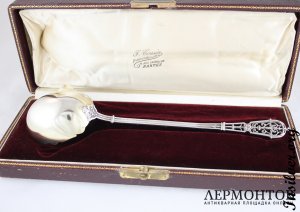 Ложка для соуса Puiforcat. Серебро 950. Франция