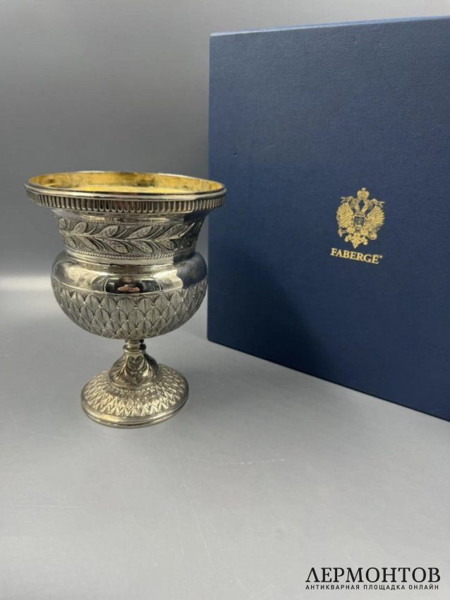 Ваза для конфет, выпуск 12 из 100. Серебро 925 пробы, Faberge