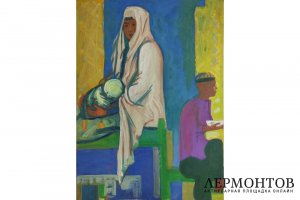 Курзенков Леонид Сергеевич. Центральная часть триптиха Материнство. 1971 г. 