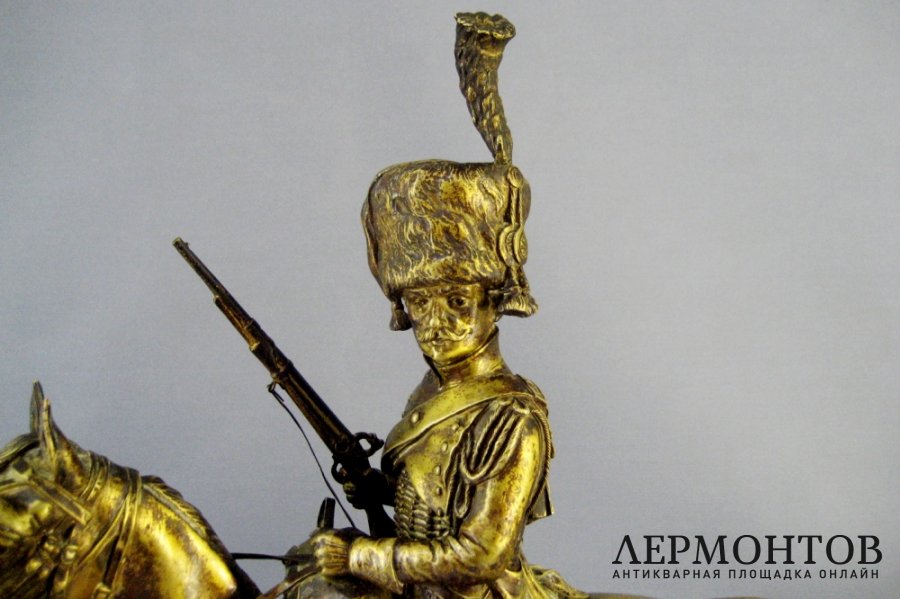 Скульптура. Бронза, мрамор. Франция, конец XIX века.
