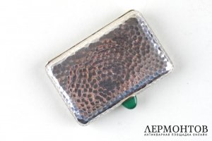 Таблетница. Серебро 84 пробы. Российская империя, кон. XIX - нач. XX вв.