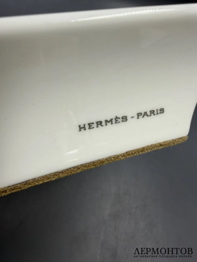 Пепельница «Cheval Déco». Фарфор, Hermès, Франция