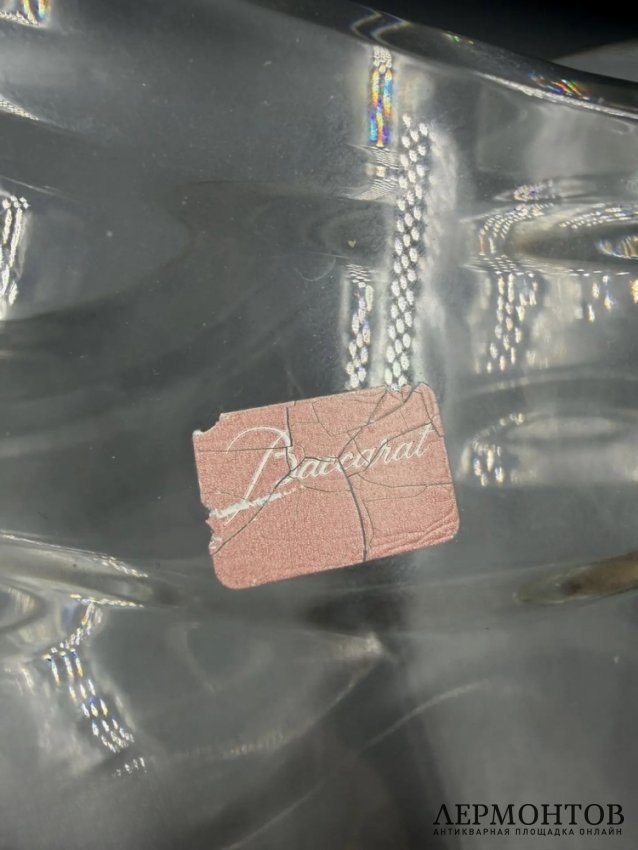 Ваза «Wave». Хрусталь, Baccarat, дизайнер Thomas Bastide, Франция