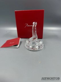 Статуэтка «Кобра». Хрусталь, Baccarat, Франция