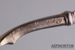 Ложка медовая. Серебро 84 пробы. И. Морозов. Российская империя.