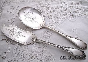 Сервировочный набор. Серебро 950. Франция