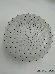 Пудреница «Cactus». Хрусталь, эмаль, Lalique, Франция